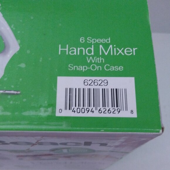 Hamilton Beach 6-Speed Hand Mixer 62629 in White - Picture 5 of 5